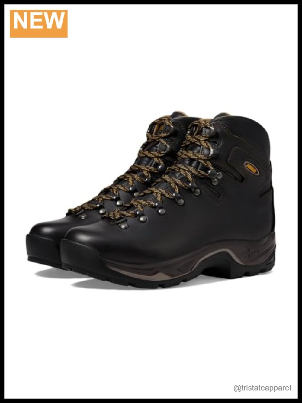 Women's Leather Backpacking Hiking Boots Waterproof Lace-Up